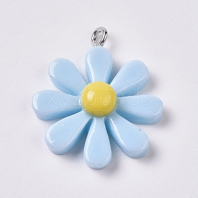 Resin Pendants RESI-TAC0002-12B-1