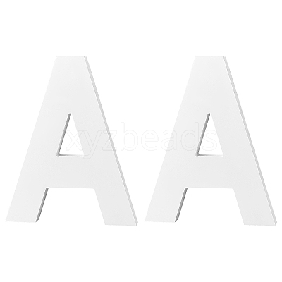Wooden Letter Ornaments WOOD-WH0104-21-1