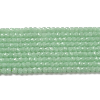 Synthetic Luminous Stone Beads Strands G-C086-01B-07-1