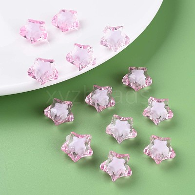 Transparent Acrylic Beads TACR-S152-02A-703-1