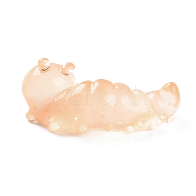 Luminous Resin Worm Ornament DJEW-R011-01A-05-1