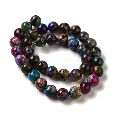 Natural Agate Beads Strands G-P516-A01-A10-1