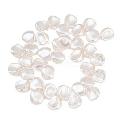 Electroplated Glass Pearl Beads Strands GL-CBA64F3-02-1