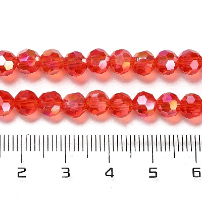 Transparent Glass Beads EGLA-A035-T6mm-B01-1
