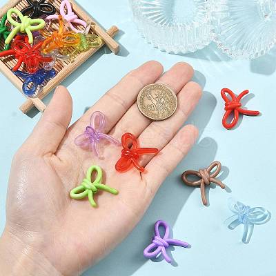 50Pcs Transparent Acrylic Beads TACR-FS0001-71-1