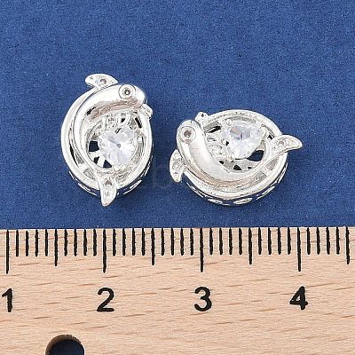 Rack Plating Brass Micro Pave Cubic Zirconia Beads KK-F879-01S-02-1