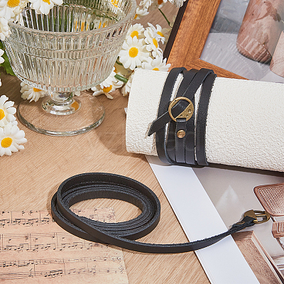 2Pcs Cowhide Wrap Bracelets BJEW-GF0001-35B-1
