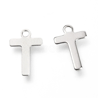 Non-Tarnish 201 Stainless Steel Charms X-STAS-C021-06P-T-1