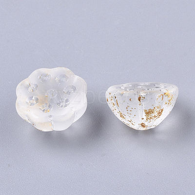Two Tone Transparent Spray Painted Glass Beads LS-X-GLAA-N035-06A-G07-1