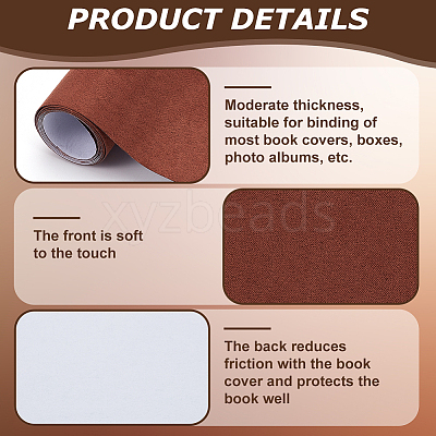 Faux Suede Book Covers DIY-WH20010-138W-01-1