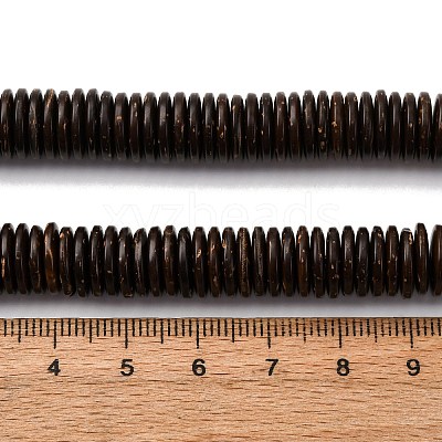 Natural Coconut Bead Strands BSHE-P021-23-10mm-1