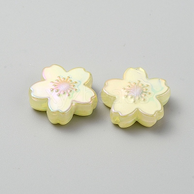 Opaque Acrylic Beads OACR-CJC0006-23F-1