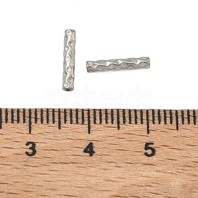 304 Stainless Steel Tube Beads STAS-Z192-07P-04-1