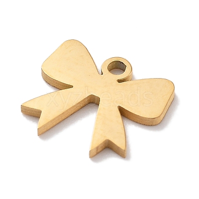 304 Stainless Steel Charms STAS-R003-01G-04-1
