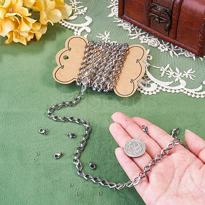 2M 304 Stainless Steel Link Chains CHS-TA0001-66-1