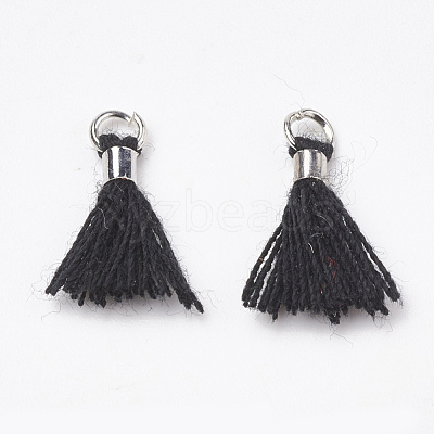 Polycotton(Polyester Cotton) Tassel Pendant Decorations FIND-S275-P-M-1