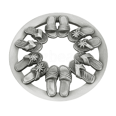 Zinc Alloy Cover PALLOY-WH0071-66AS-1