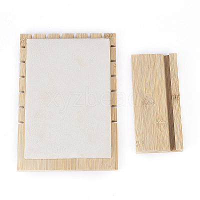 Bamboo Necklace Display Stand NDIS-E022-03-1