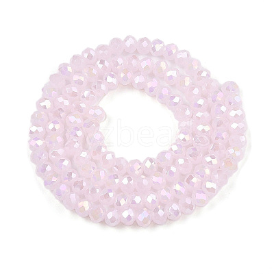 Electroplate Glass Beads Strands EGLA-A044-J3mm-B02-1