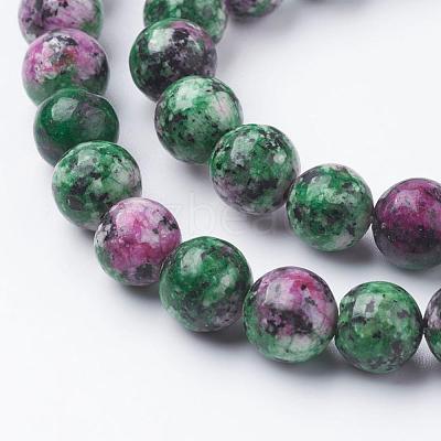 Natural Gemstone Beads Strands X-G-G086-8mm-1-1