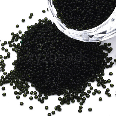 15/0 Transparent Czech Glass Seed Beads SEED-N004-004-30-1