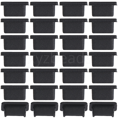50Pcs TPU Mobile Anti-Dust Plugs FIND-SC0022-46B-1