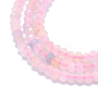 Natural Morganite Beads Strands G-G106-A20-01-1