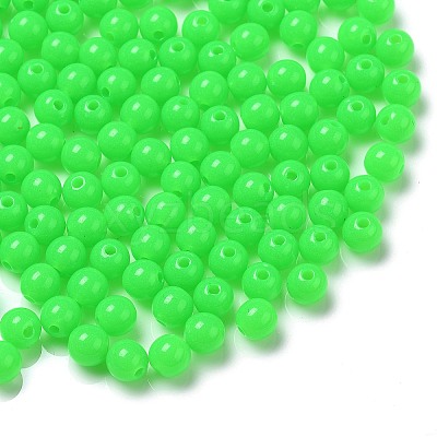 Fluorescent Acrylic Beads MACR-R517-6mm-07-1