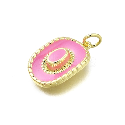 Brass Enamel Pendants X-KK-K400-20G-02-1