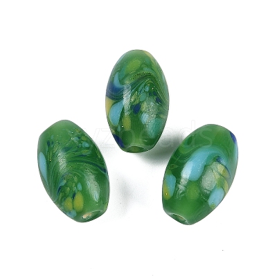 Opaque Handmade Lampwork Beads BLOW-D006-05H-1