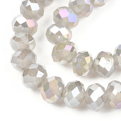 Electroplate Glass Beads Strands LS-EGLA-A034-J6mm-B09-1