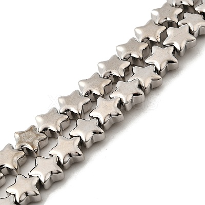Electroplate Glass Beads Strands EGLA-V001-07F-1
