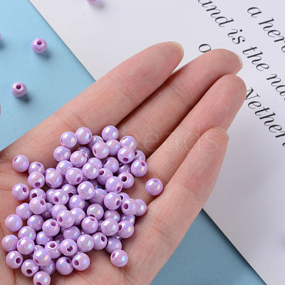 Opaque Acrylic Beads MACR-S370-D6mm-A03-1