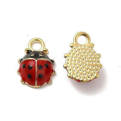 Alloy Enamel Charms X-ENAM-J650-04G-1