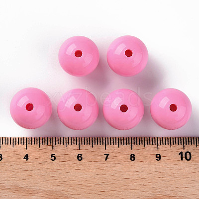Opaque Acrylic Beads X-MACR-S370-C16mm-A02-1