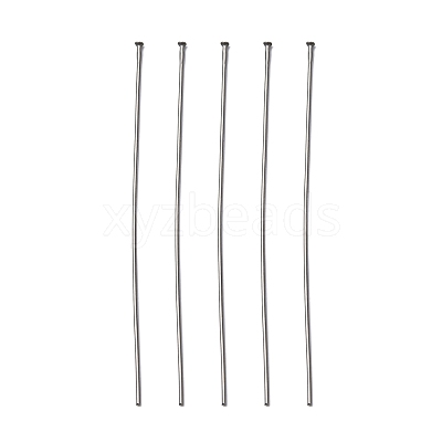 Tarnish Resistant 304 Stainless Steel Flat Head Pins STAS-R046-65mm-1