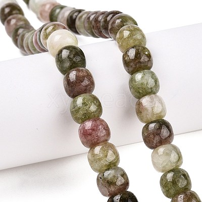 Dyed Natural White Jade Beads Strands G-T138-151-1