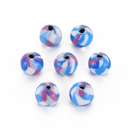 Handmade Polymer Clay Beads CLAY-N008-054A-05-1