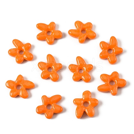 10Pcs Handmade Lampwork Beads LAMP-YW0001-76D-1