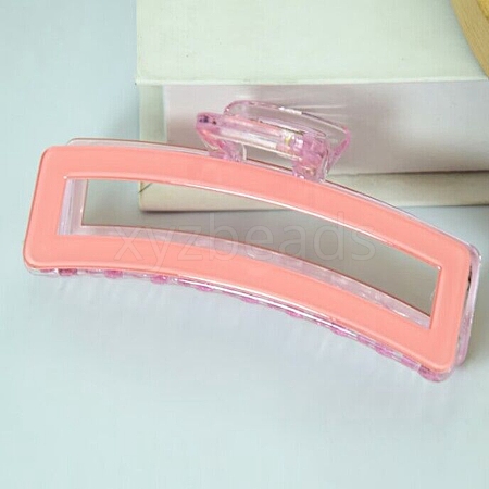 Rectangle PVC Big Claw Hair Clips PW23031365236-1