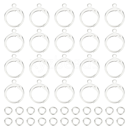 Unicraftale 60Pcs 304 Stainless Steel Leverback Earring Findings STAS-UN0050-85-1