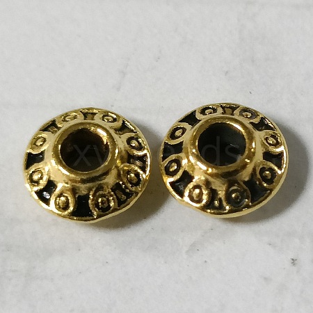 Tibetan Style Alloy Spacer Beads GLF0725Y-A-1