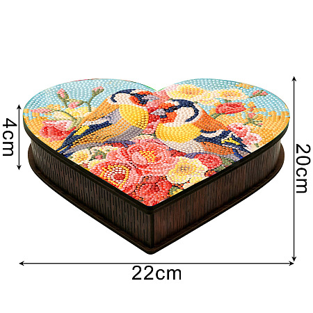 Diamond Painting DIY Handmade Wooden Box Set PW-WG67759-09-1