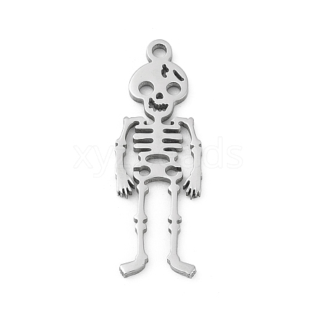 304 Stainless Steel Pendants STAS-U041-02E-P-1
