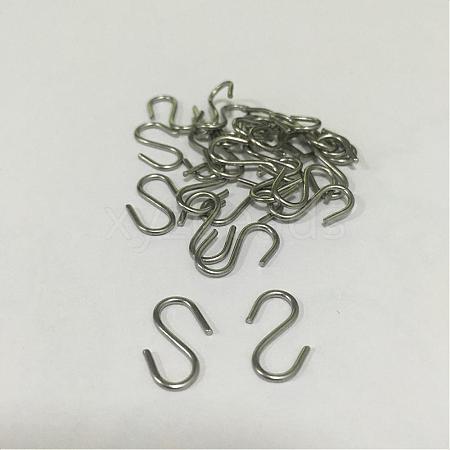 304 Stainless Steel S Hook Findings STAS-WH0002-14mm-1