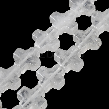 Natural Quartz Crystal Beads Strands G-M418-B11-01-1