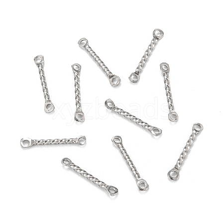 Tarnish Resistant 304 Stainless Steel Link Connectors LS-STAS-Z034-18A-P-1