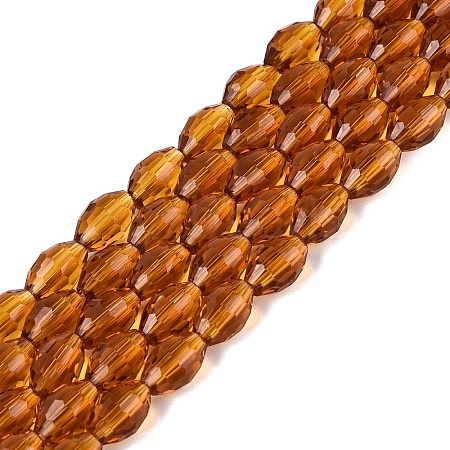 Transparent Glass Beads Strands GLAA-N071-01A-A09-1
