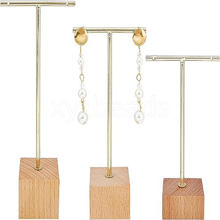 Iron Earring Display Stands EDIS-WH0007-05-1