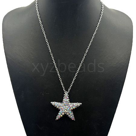 Fashionable Alloy Pendant Necklaces TA1820-15-1